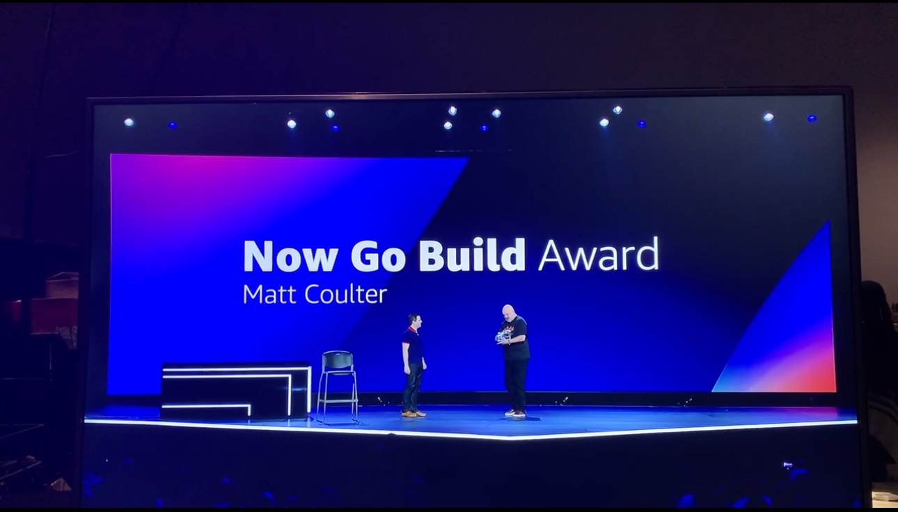 Now Go Build Award